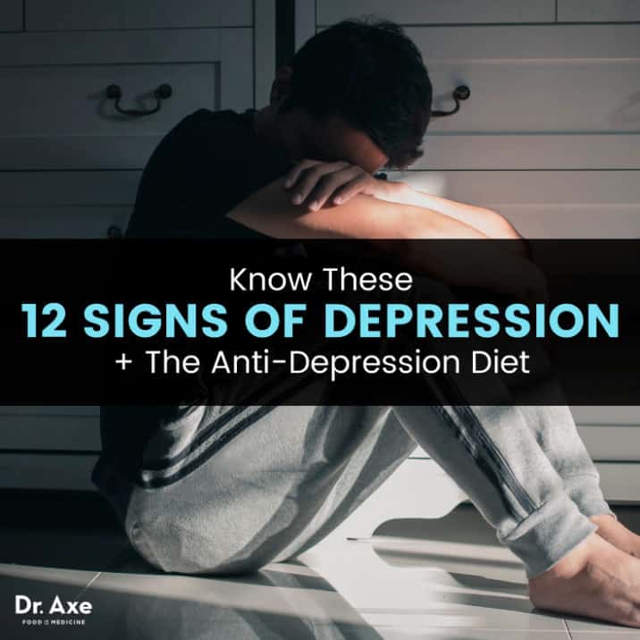 Signs of Depression: 12 Signs and the Anti-Depression Diet - Dr. Axe