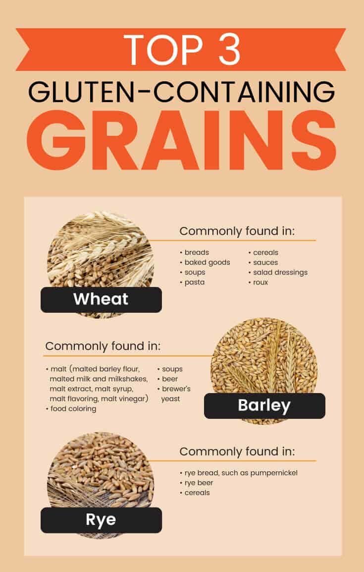 Gluten-containing grains - Dr. Axe