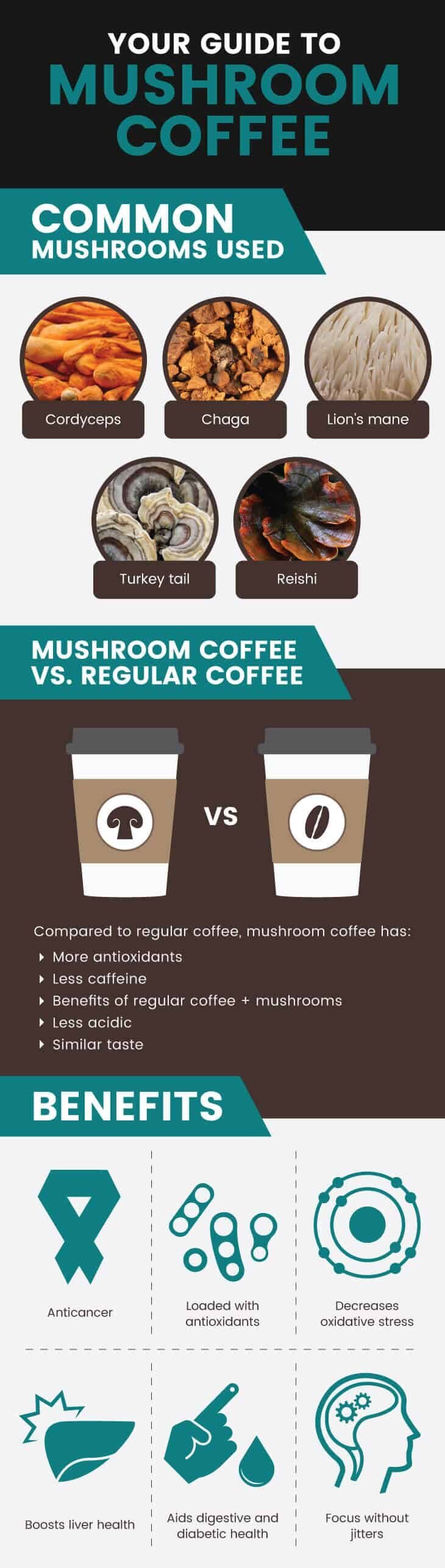 Your guide to mushroom coffee - Dr. Axe