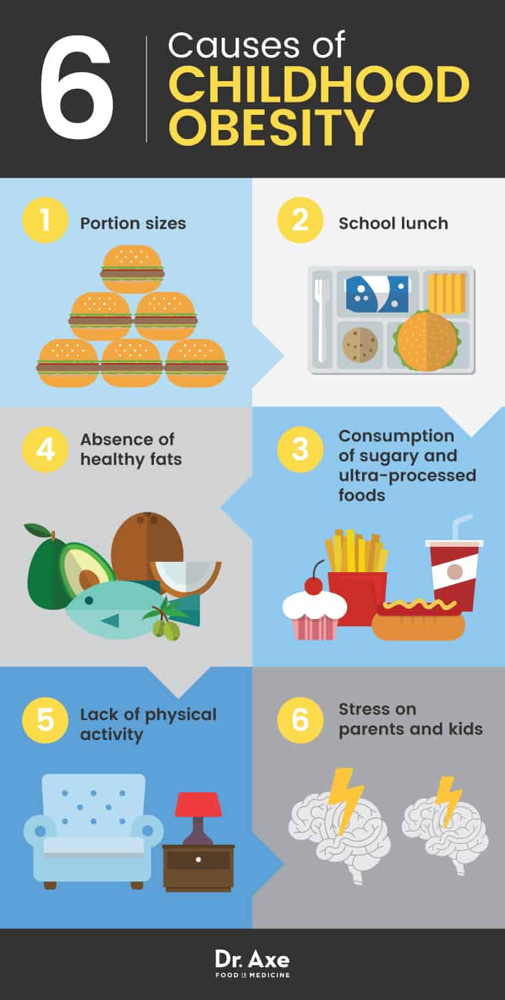 6 causes of childhood obesity - Dr. Axe