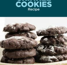 Chocolate crinkle cookies - Dr. Axe