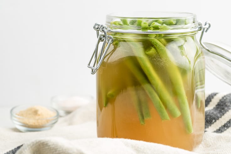 Pickled green beans recipe - Dr. Axe
