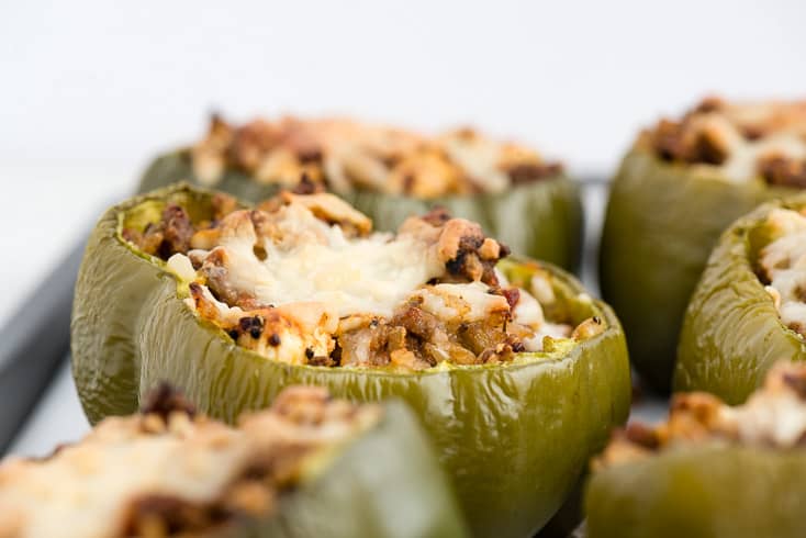 Stuffed bell peppers recipe - Dr. Axe