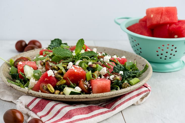 Watermelon feta salad recipe - Dr. Axe
