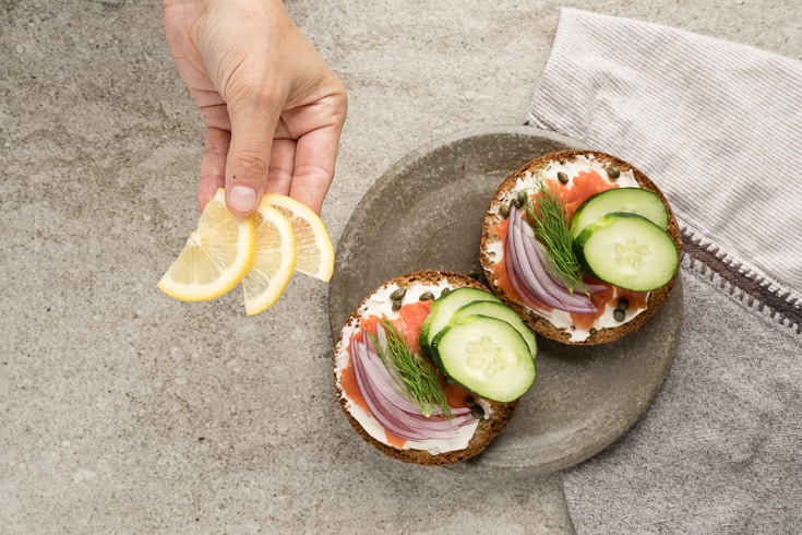 Bagel with lox step 4 - Dr. Axe