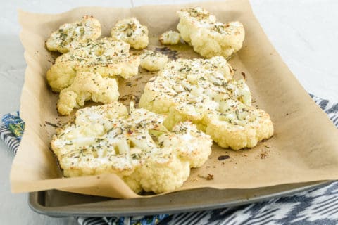 Cauliflower Steak Recipe with Italian Seasoning - Dr. Axe