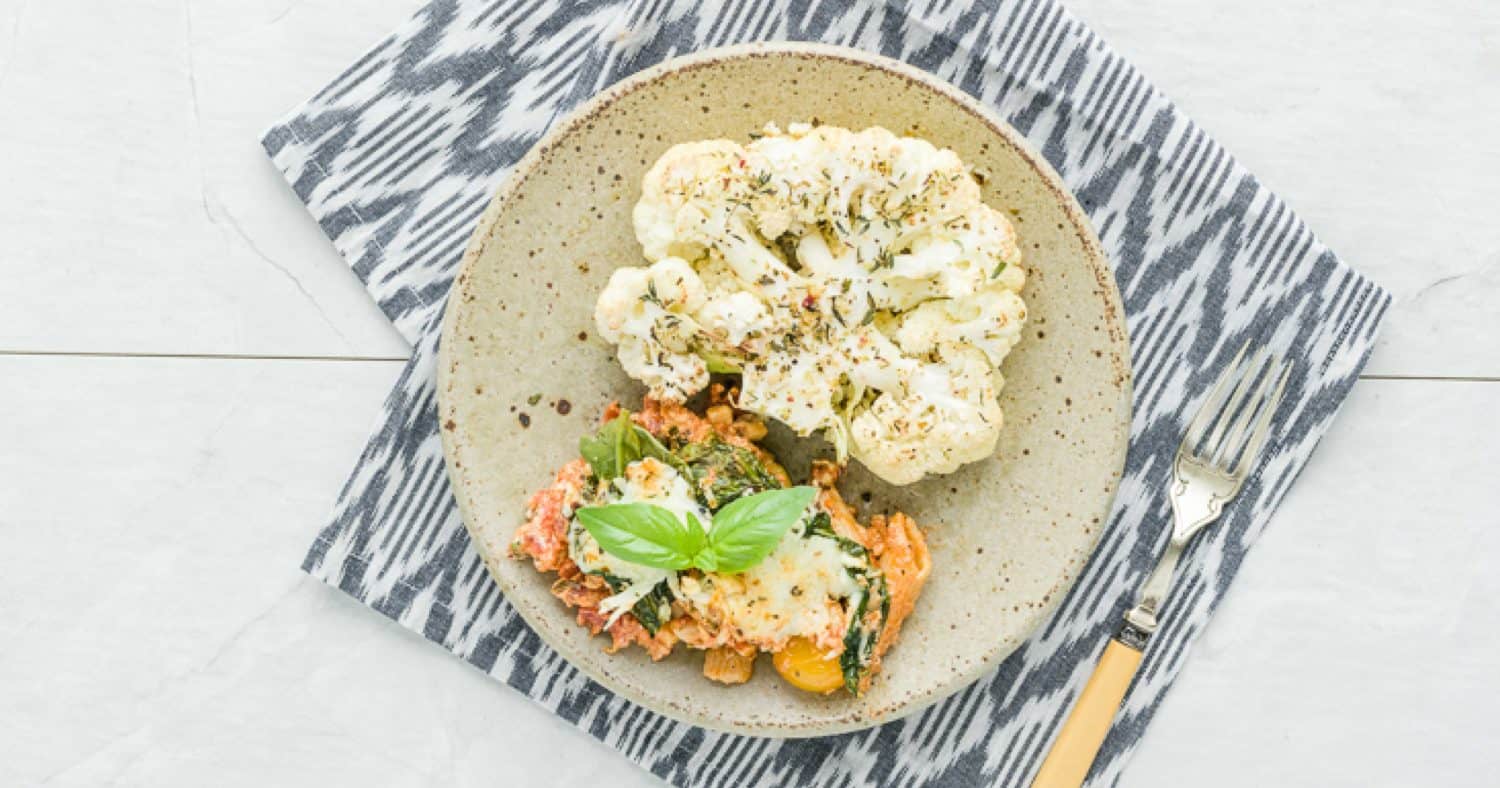 Cauliflower Steak Recipe with Italian Seasoning Dr. Axe
