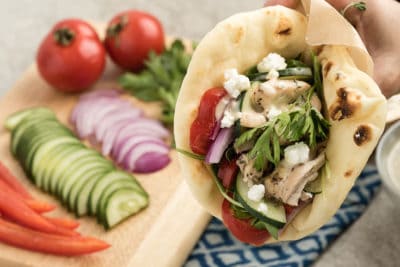 Greek Chicken Souvlaki Recipe (on Gluten-Free Pita Bread!) - Dr. Axe