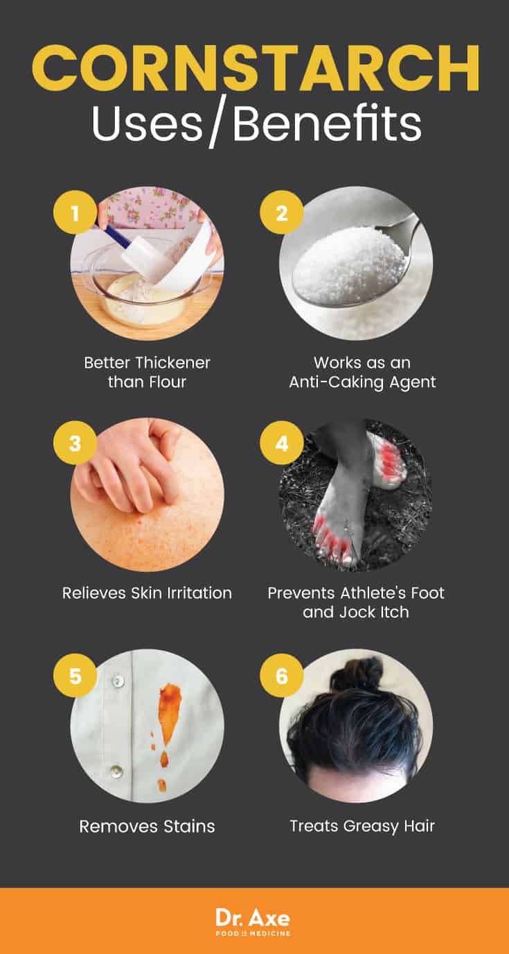 Cornstarch uses and benefits - Dr. Axe