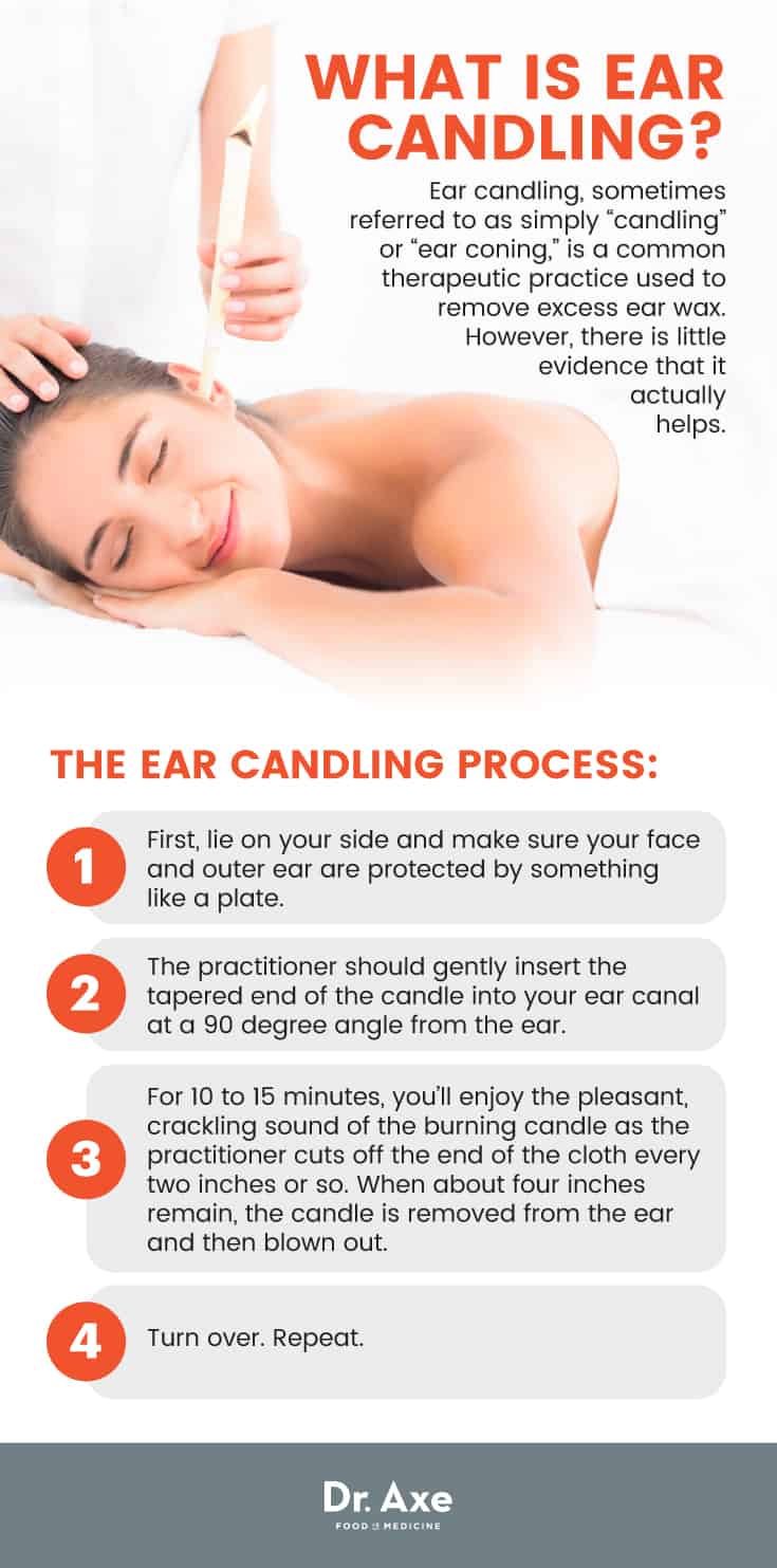 Ear candling process - Dr. Axe