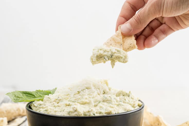 Goat cheese & artichoke dip recipe - Dr. Axe