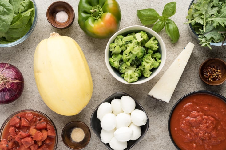 Spaghetti squash casserole ingredients - Dr. Axe