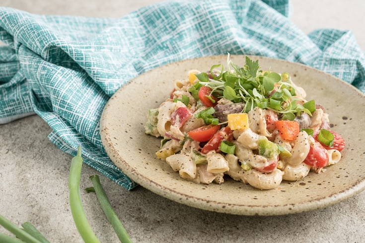 Tuna pasta salad recipe - Dr. Axe