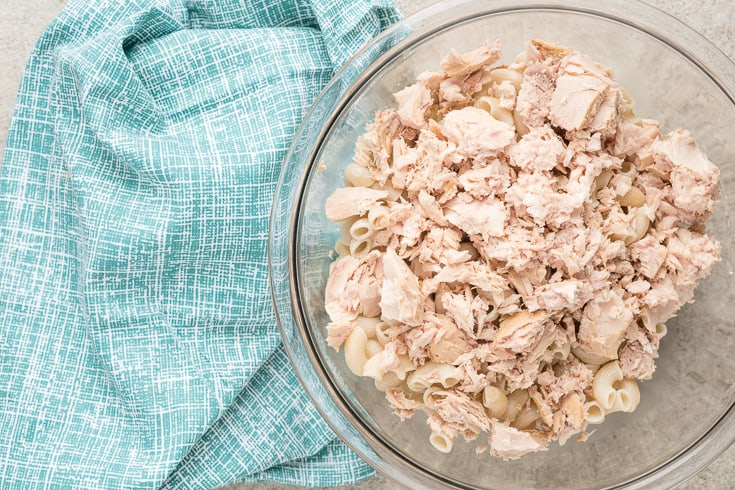 Tuna pasta salad step 1 - Dr. Axe