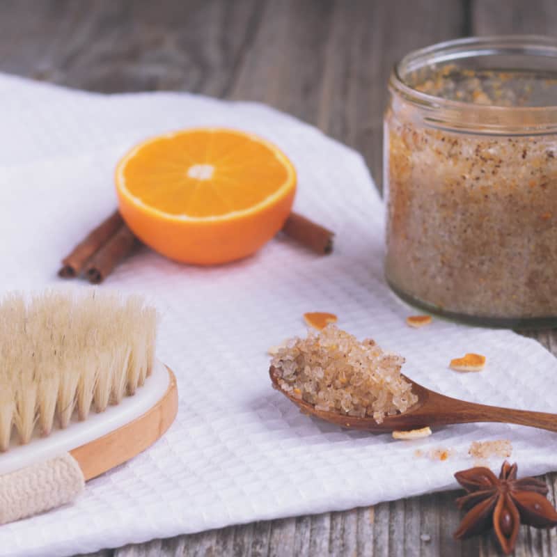 Homemade Sugar Scrub With Coconut Orange Dr Axe