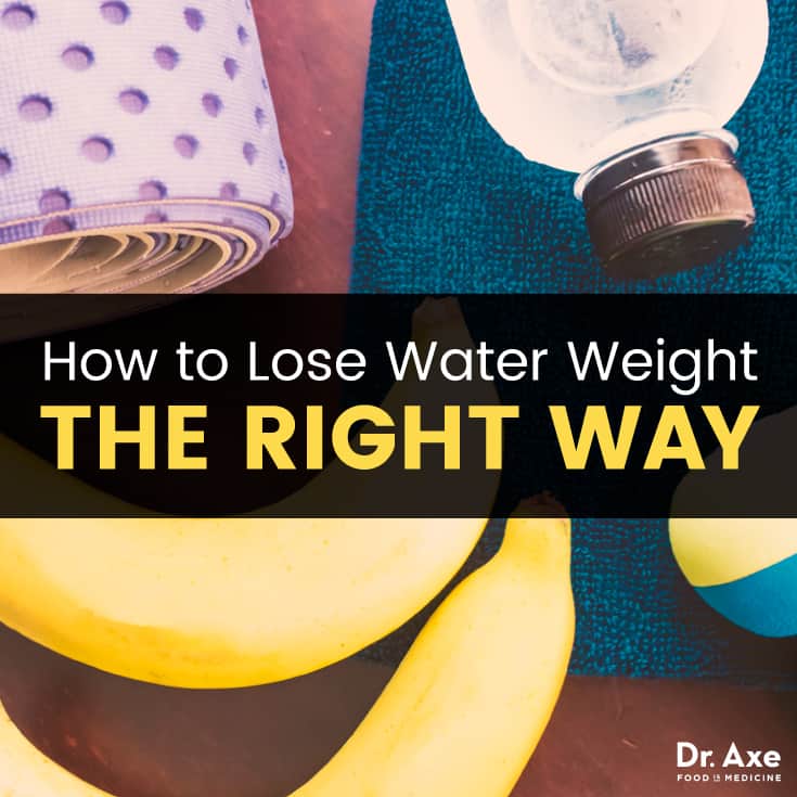 How to Lose Water Weight the Right Way
