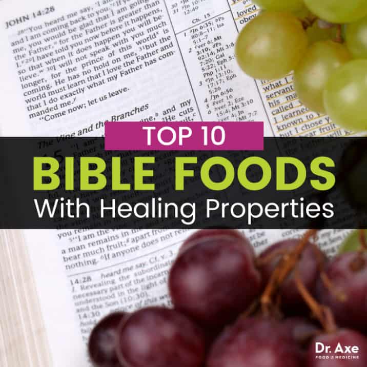 Top 10 Bible Foods That Heal - Dr. Axe