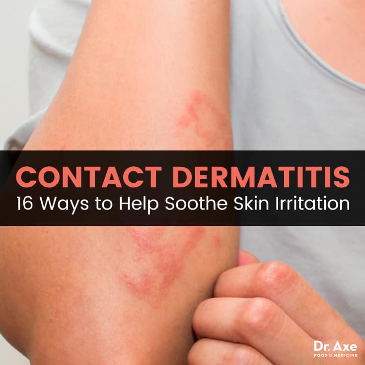 Contact dermatitis - Dr. axe