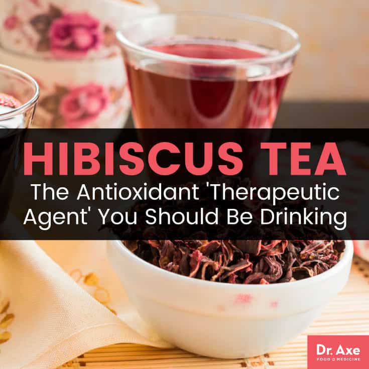 Hibiscus tea - Dr. Axe