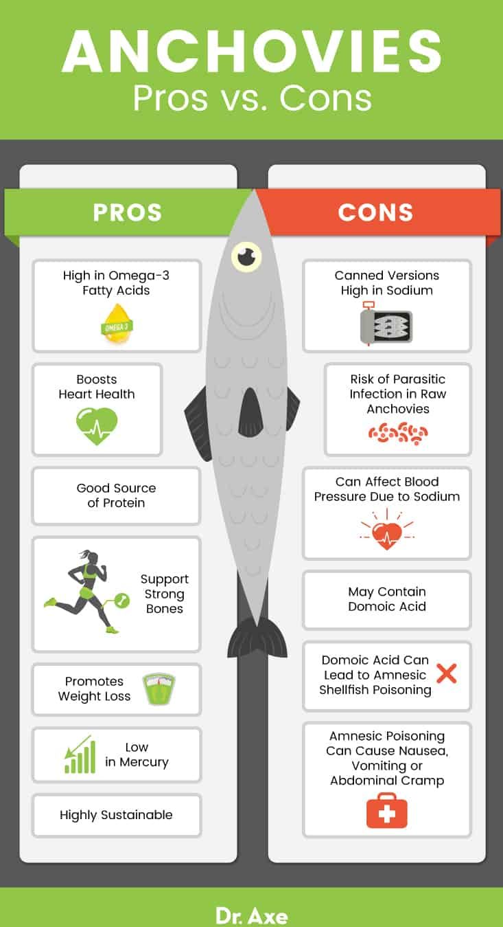 Anchovies pros vs. cons - Dr. Axe