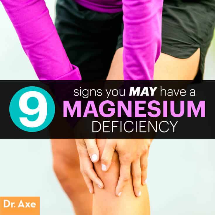 Signs of magnesium deficiency - Dr. Axe