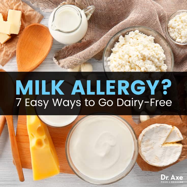 Milk allergy - Dr. Axe