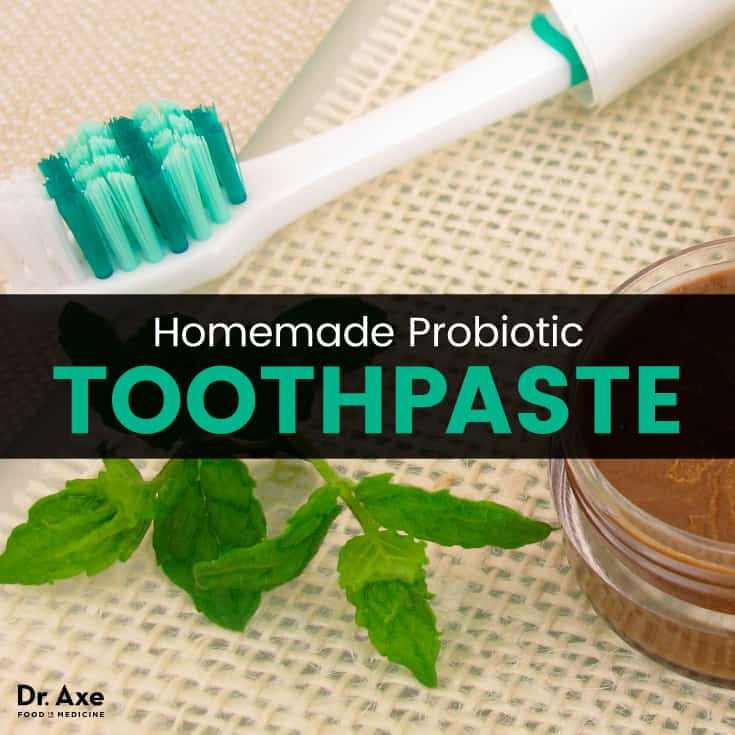 Homemade Probiotic Toothpaste