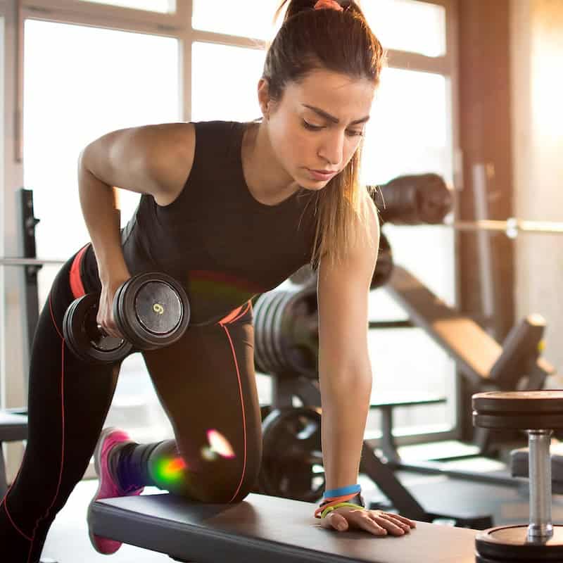 Dumbbell workouts for women
