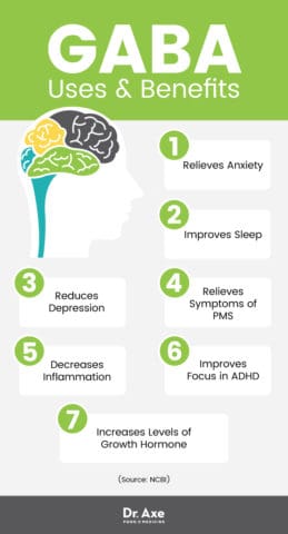 Gaba (Gamma-Aminobutyric Acid) Uses, Benefits and Risks - Dr. Axe
