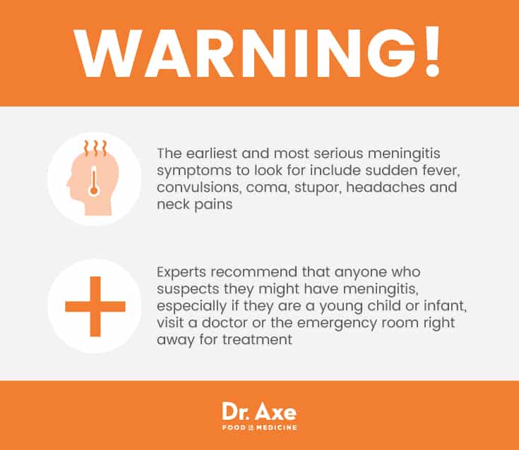 Meningitis symptoms: warning - Dr. Axe