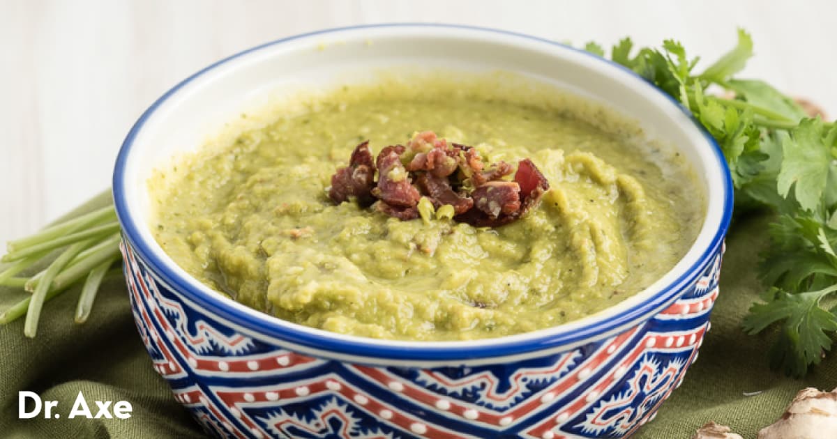 Easy, Blended Pea Soup Recipe (With Chickpeas!) Dr. Axe