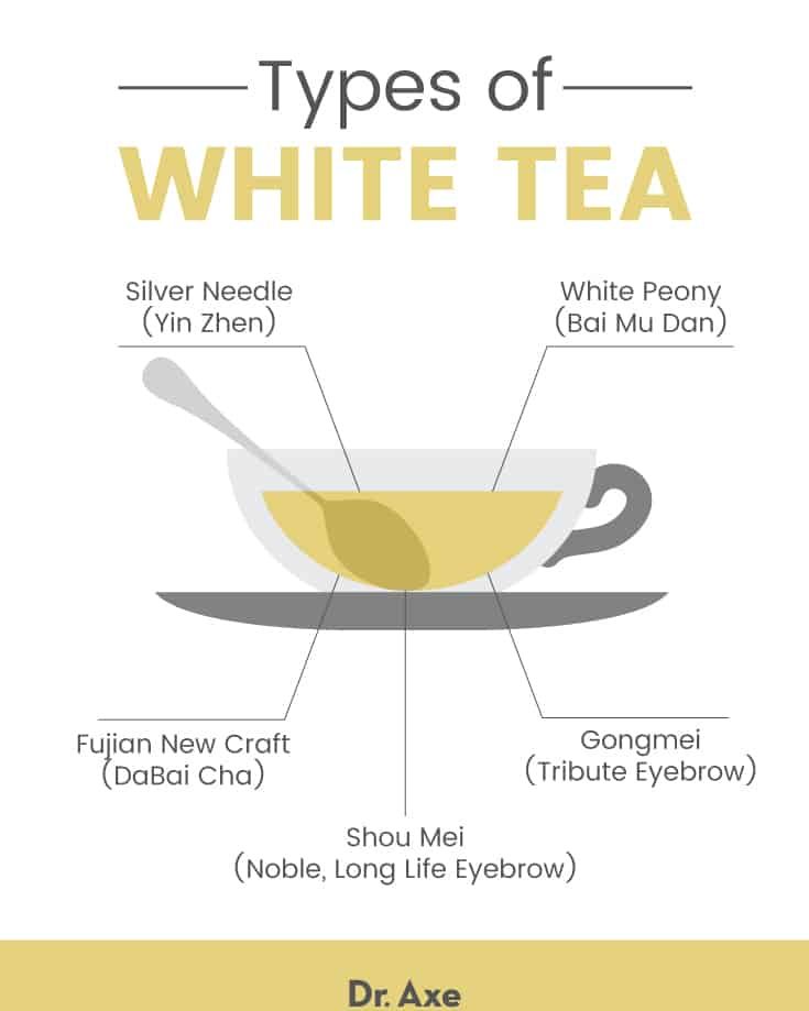Types of white tea - Dr. Axe
