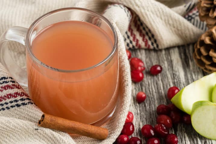 cranberry and apple cider vinegar