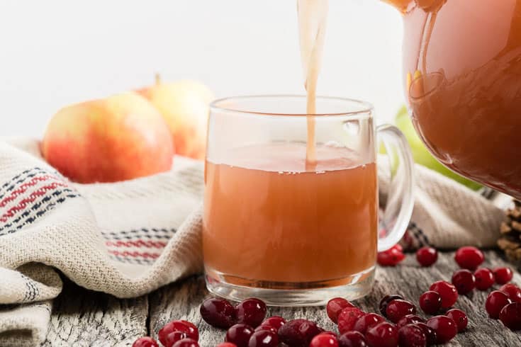 Cranberry apple cider - Dr. Axe