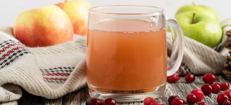 Cranberry apple cider - Dr. Axe