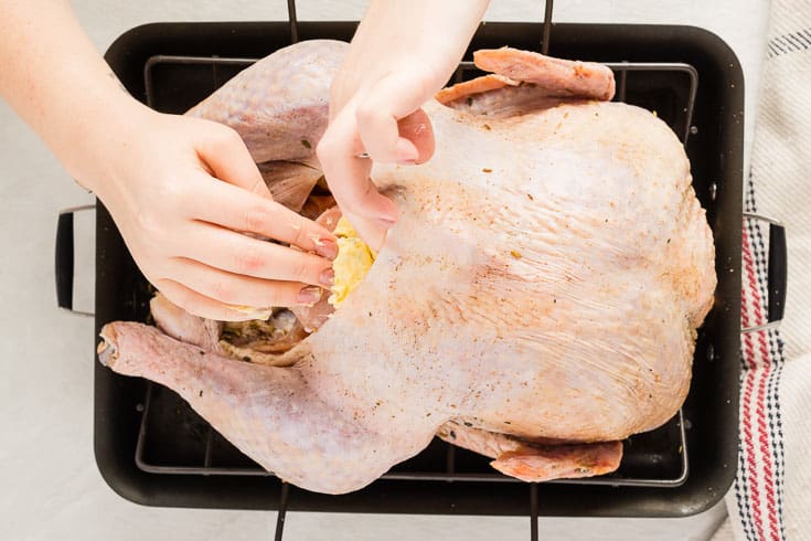 Dry brine turkey step 8 - Dr. Axe