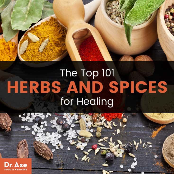 Top herbs and spices - Dr. Axe