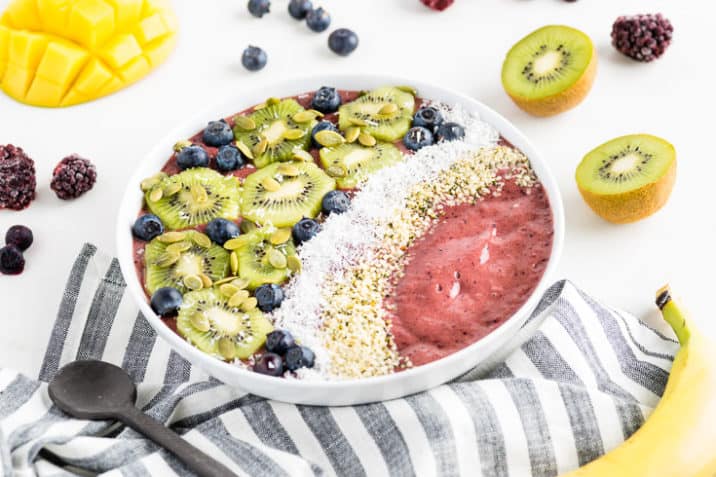 Acai Bowl Recipe with Mango and Hemp Seeds - Dr. Axe