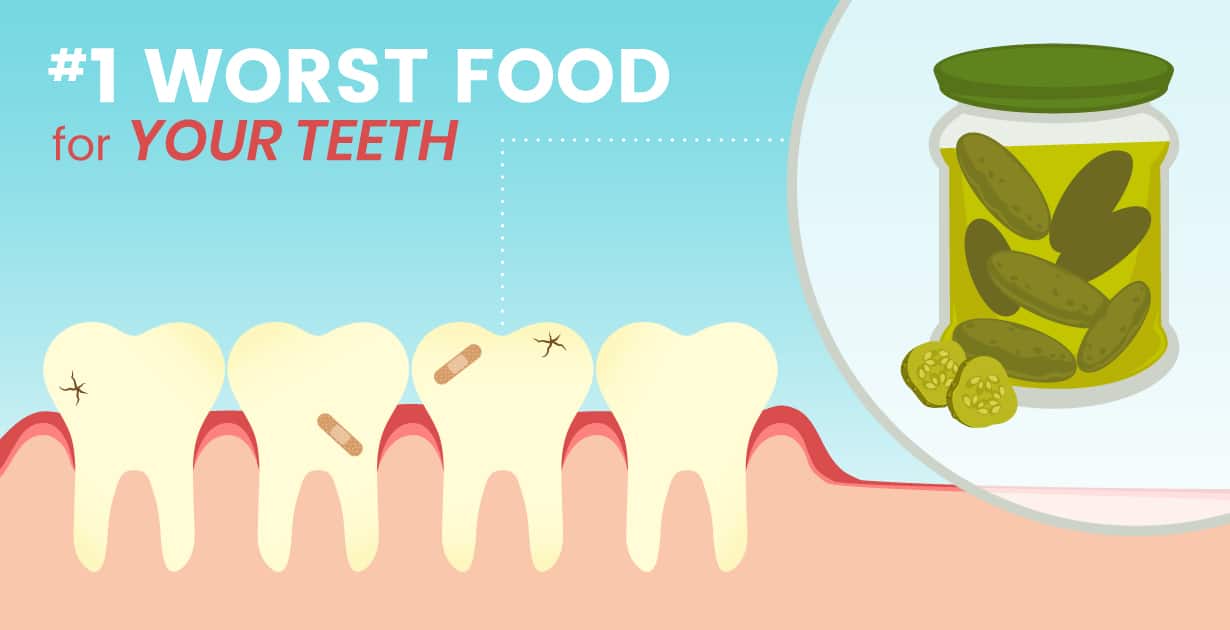 The Best And Worst Foods For Your Teeth Including The 1 Most Damaging Food Dr Axe