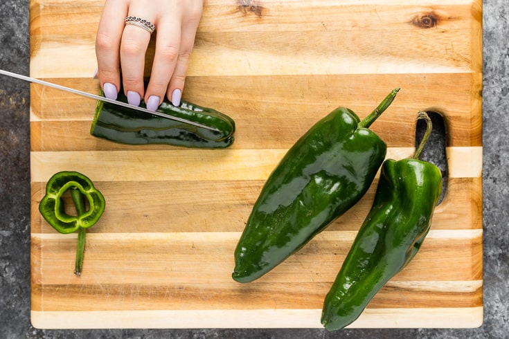 Chile relleno casserole step 1 - Dr. Axe