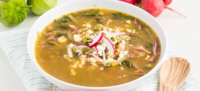 Mexican Chicken Pozole Verde Recipe - Dr. Axe