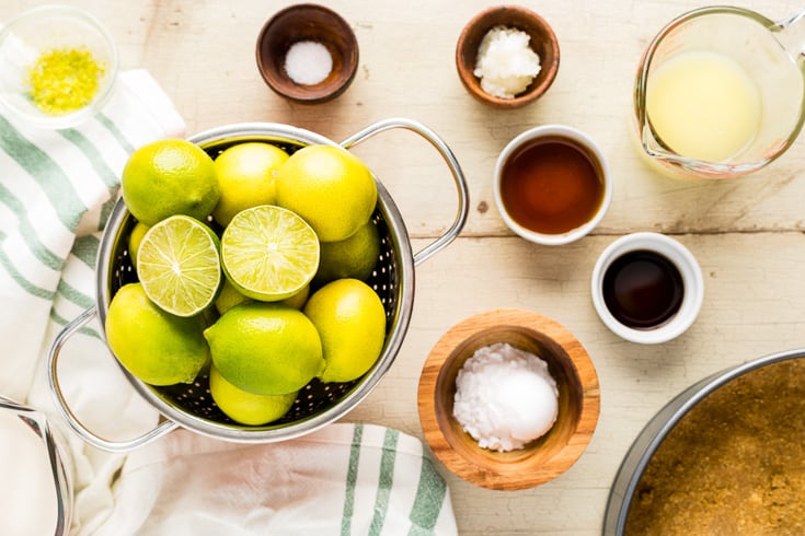 Key lime pie recipe ingredients - Dr. Axe