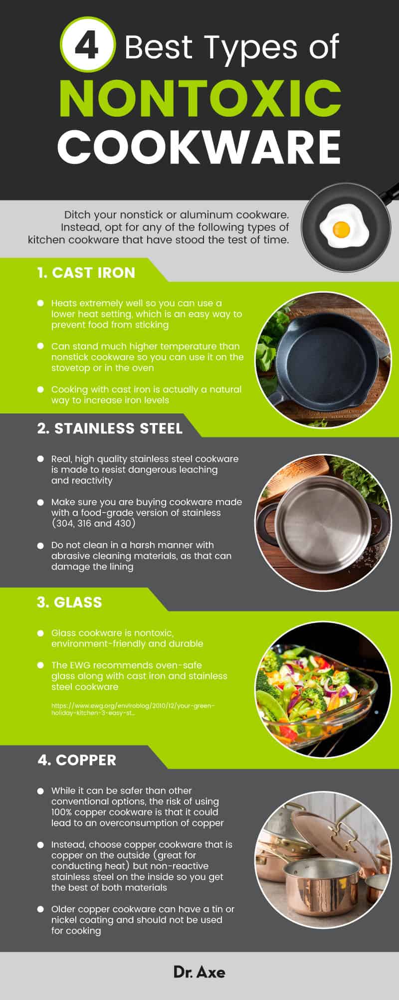 Best Types of Nontoxic Cookware + Nonstick Cookware Dangers - Dr. Axe