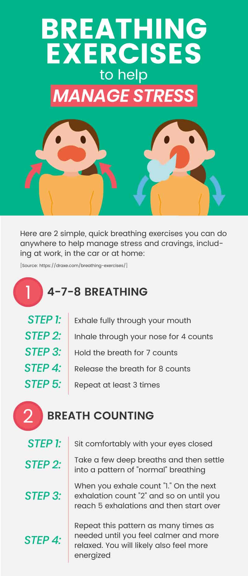 Quitting smoking: breathing exercises - Dr. Axe 