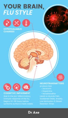 Flu Brain: Here's What the Virus Does to Your Brain - Dr. Axe