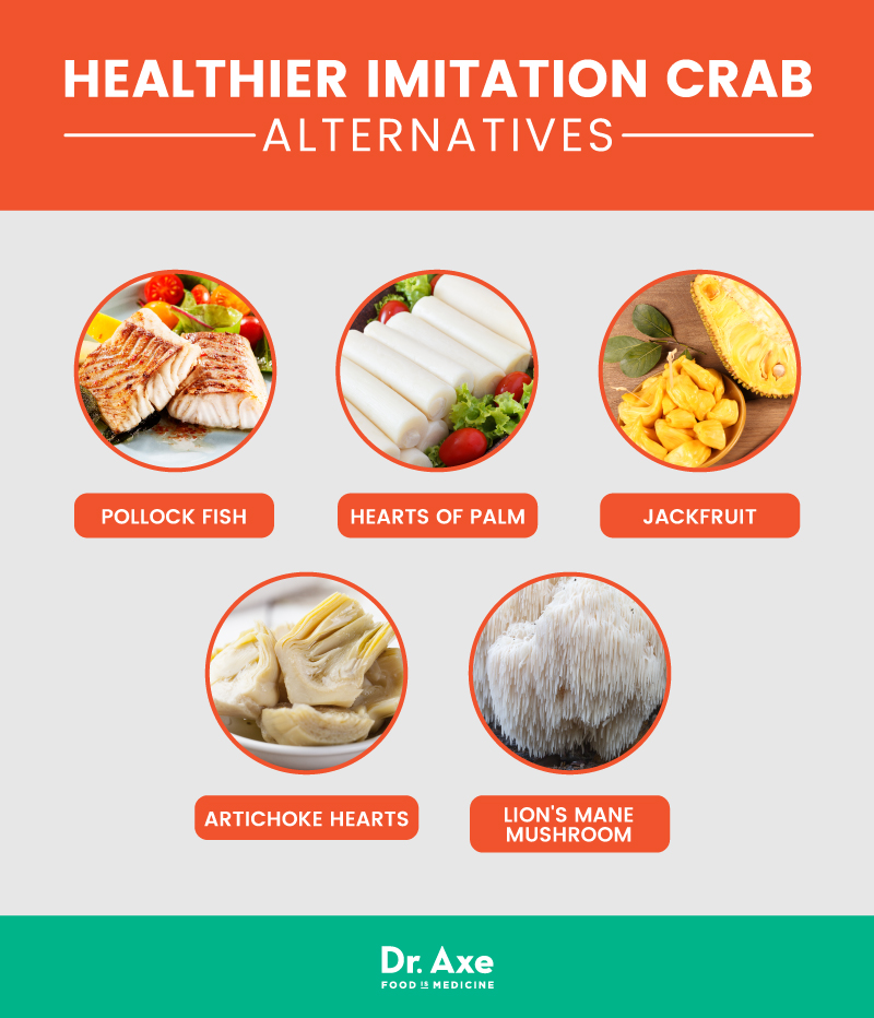 Imitation crab meat - Dr. Axe