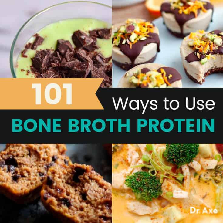 Bone broth protein recipes - Dr. Axe