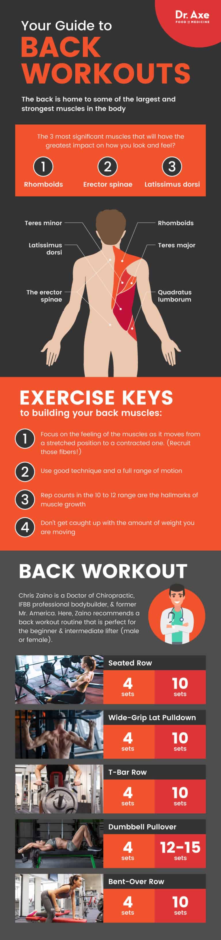Best Back Workouts + Back Exercises for a Sculpted Back Dr. Axe