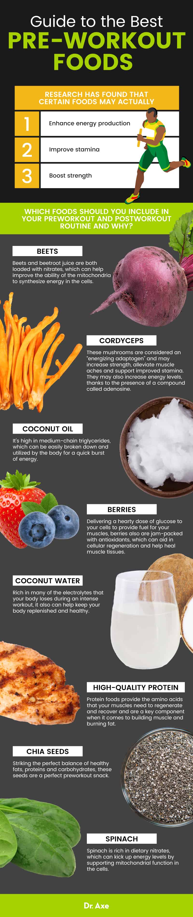 Energy-boosting foods for athletes