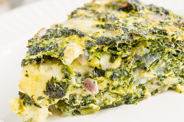 Crustless spinach quiche recipe - Dr. Axe